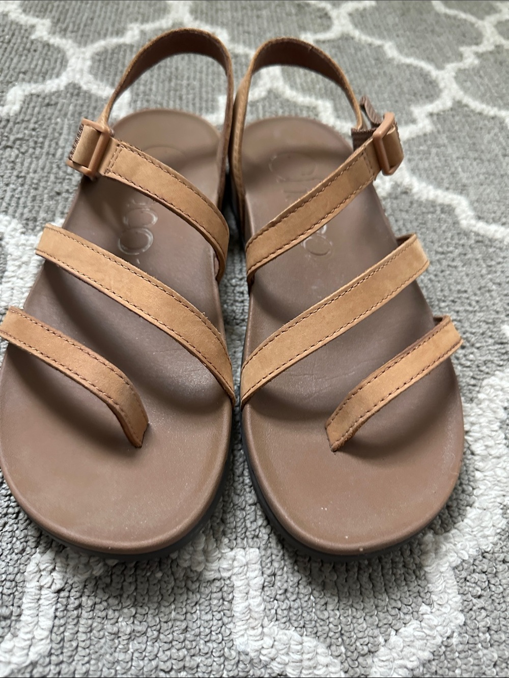 Chaco Women's Lowdown Strappy sandal: bone brown - Picture 5 of 5